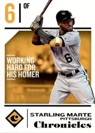 2018 Panini Chronicles #11 - Starling Marte - Pittsburgh Pirates