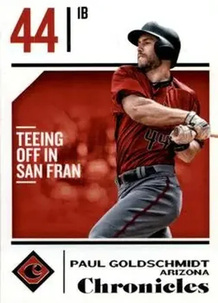 2018 Panini Chronicles #19 - Paul Goldschmidt - Arizona Diamondbacks