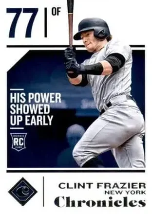2018 Panini Chronicles #20 - Clint Frazier - New York Yankees