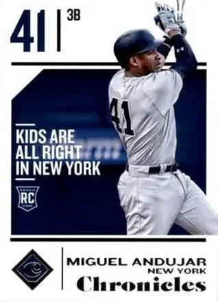 2018 Panini Chronicles #27 - Miguel Andujar - New York Yankees