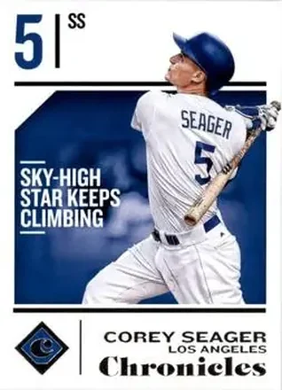 2018 Panini Chronicles #36 - Corey Seager - Los Angeles Dodgers
