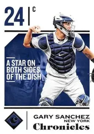 2018 Panini Chronicles #38 - Gary Sanchez - New York Yankees