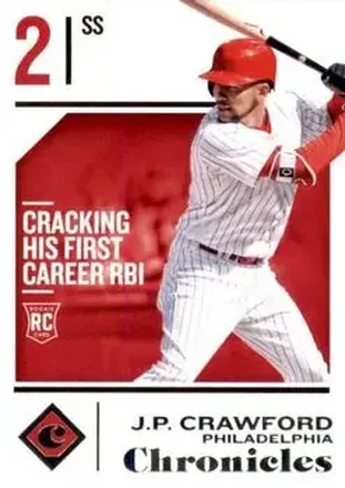 2018 Panini Chronicles #44 - J.P. Crawford - Philadelphia Phillies