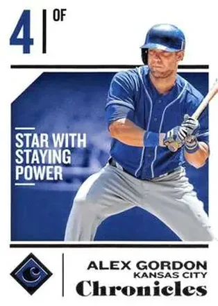 2018 Panini Chronicles #49 - Alex Gordon - Kansas City Royals