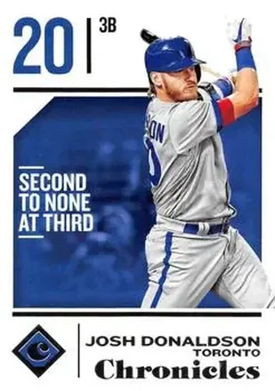 2018 Panini Chronicles #50 - Josh Donaldson - Toronto Blue Jays