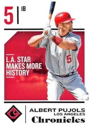2018 Panini Chronicles #51 - Albert Pujols - Los Angeles Angels