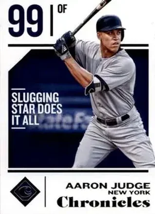 2018 Panini Chronicles #54 - Aaron Judge - New York Yankees