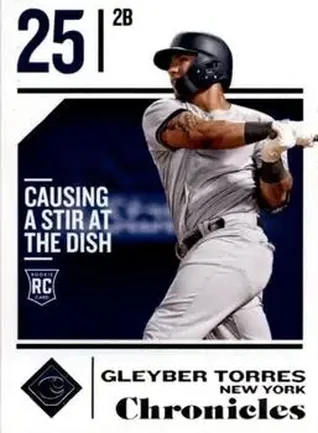 2018 Panini Chronicles #60 - Gleyber Torres - New York Yankees