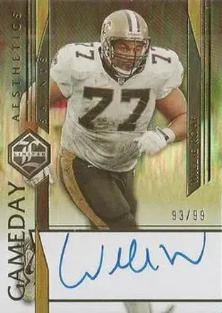 2023 Panini Limited - Gameday Aesthetics #GDA-WRO - Willie Roaf - New Orleans Saints
