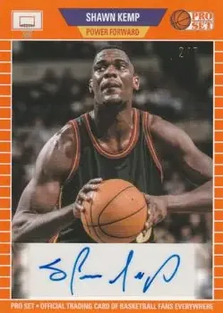 2021 Pro Set Sports - Orange #PSA-SK1 - Shawn Kemp