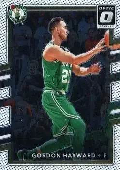 2017-18 Donruss Optic #10 Gordon Hayward