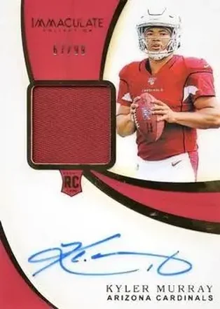 2019 Panini Immaculate Collection #102 - Kyler Murray - Arizona Cardinals