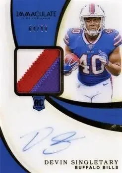 2019 Panini Immaculate Collection feature card