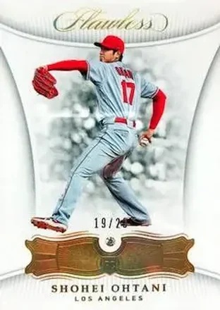2018 Panini Flawless #3b - Shohei Ohtani - Los Angeles Angels