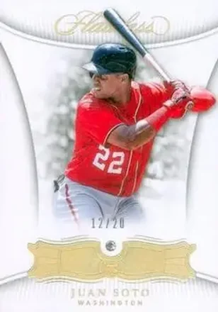 2018 Panini Flawless #20 - Juan Soto - Washington Nationals
