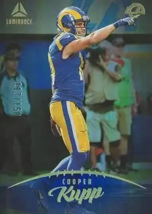 2023 Panini Luminance - Blue #34 - Cooper Kupp - Los Angeles Rams