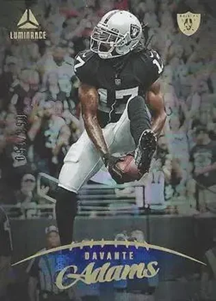 2023 Panini Luminance - Blue #45 - Davante Adams - Las Vegas Raiders