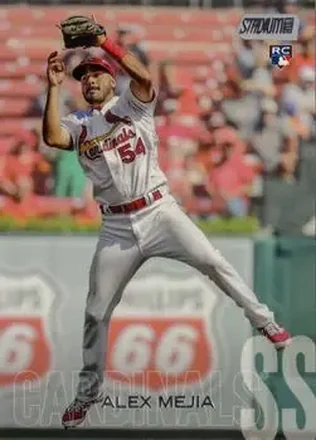 2018 Stadium Club #7 - Alex Mejia - St. Louis Cardinals