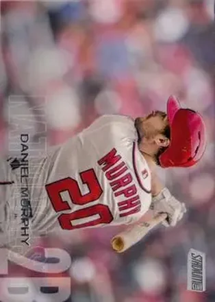 2018 Stadium Club #14 - Daniel Murphy - Washington Nationals