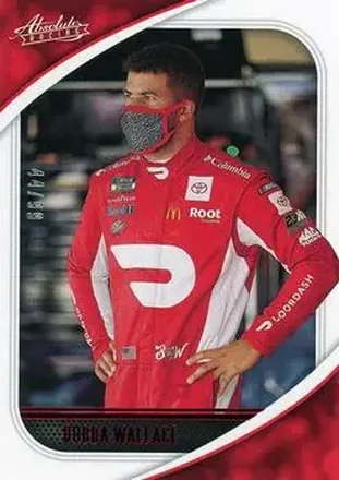 2021 Panini Chronicles - Absolute Red #15 - Bubba Wallace - 23XI Racing