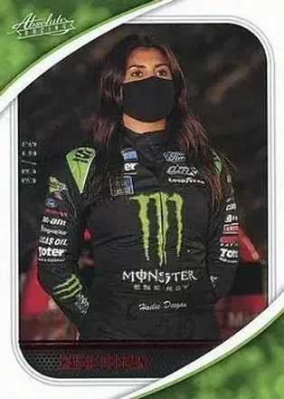2021 Panini Chronicles - Absolute Red #17 - Hailie Deegan - David Gilliland Racing