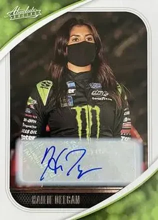 2021 Panini Chronicles - Absolute Autographs #17 - Hailie Deegan - David Gilliland Racing
