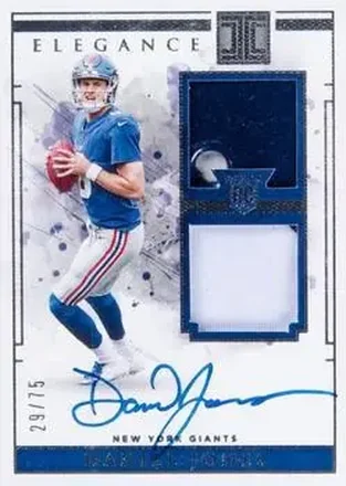 2019 Panini Impeccable #104 - Daniel Jones - New York Giants