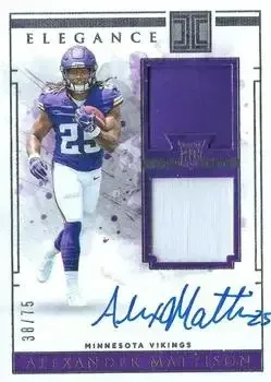 2019 Panini Impeccable feature card