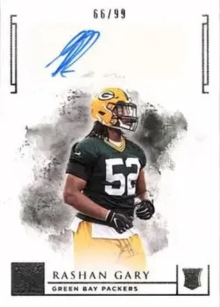 2019 Panini Impeccable #156 - Rashan Gary - Green Bay Packers