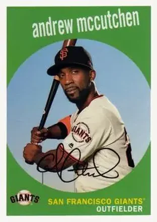 2018 Topps Archives #5 - Andrew McCutchen - San Francisco Giants