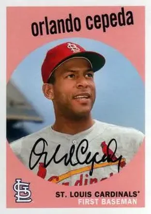2018 Topps Archives #7 - Orlando Cepeda - St. Louis Cardinals