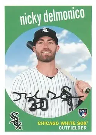 2018 Topps Archives #9 - Nicky Delmonico - Chicago White Sox