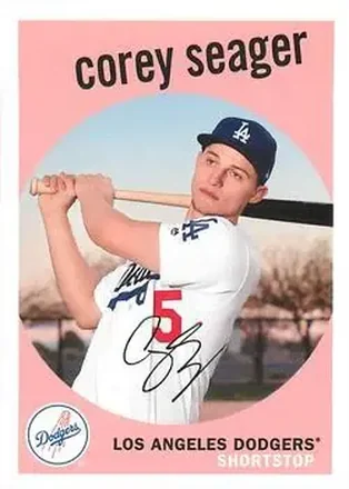2018 Topps Archives #12 - Corey Seager - Los Angeles Dodgers