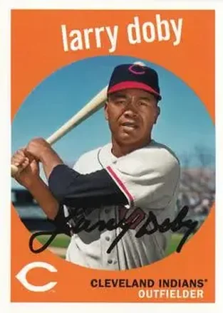 2018 Topps Archives #13 - Larry Doby - Cleveland Indians