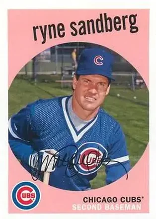 2018 Topps Archives #15 - Ryne Sandberg - Chicago Cubs
