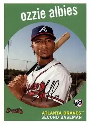 2018 Topps Archives #18 - Ozzie Albies - Atlanta Braves