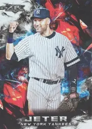 2018 Topps Fire #2 - Derek Jeter - New York Yankees