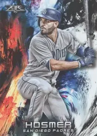 2018 Topps Fire #9 - Eric Hosmer - San Diego Padres