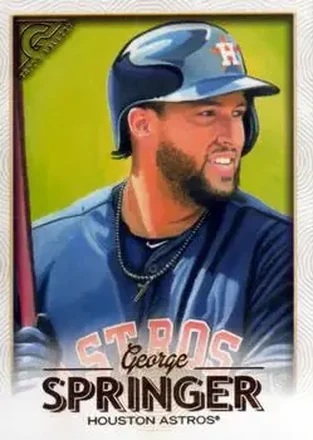 2018 Topps Gallery #2 - George Springer - Houston Astros