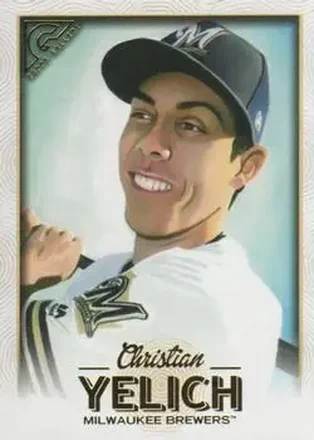 2018 Topps Gallery #5 - Christian Yelich - Milwaukee Brewers