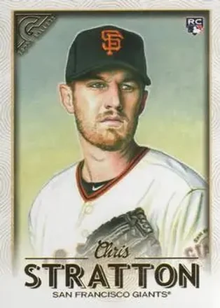 2018 Topps Gallery #8 - Chris Stratton - San Francisco Giants