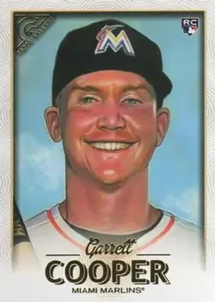 2018 Topps Gallery #21 - Garrett Cooper - Miami Marlins