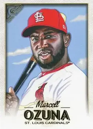 2018 Topps Gallery #30 - Marcell Ozuna - St. Louis Cardinals