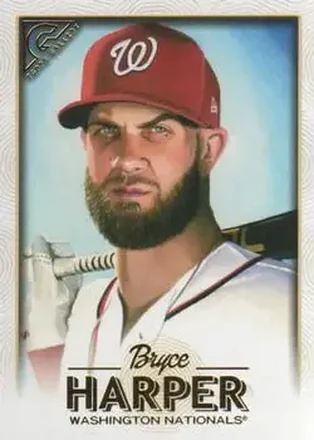 2018 Topps Gallery #35 - Bryce Harper - Washington Nationals