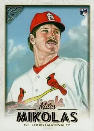 2018 Topps Gallery #40 - Miles Mikolas - St. Louis Cardinals
