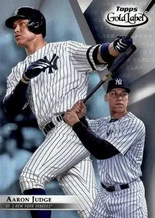 2018 Topps Gold Label #2 - Aaron Judge - New York Yankees