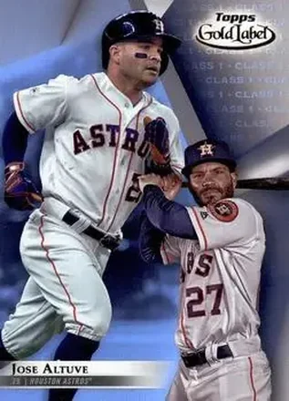 2018 Topps Gold Label #4 - Jose Altuve - Houston Astros