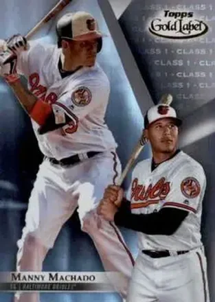 2018 Topps Gold Label #11 - Manny Machado - Baltimore Orioles