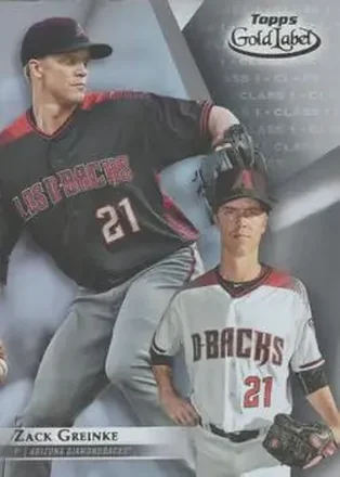 2018 Topps Gold Label #19 - Zack Greinke - Arizona Diamondbacks