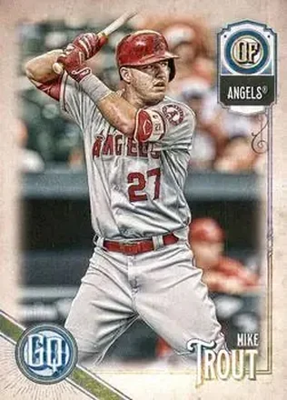 2018 Topps Gypsy Queen #1 - Mike Trout - Los Angeles Angels